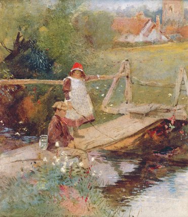 The Young Anglers — Thomas Mackay