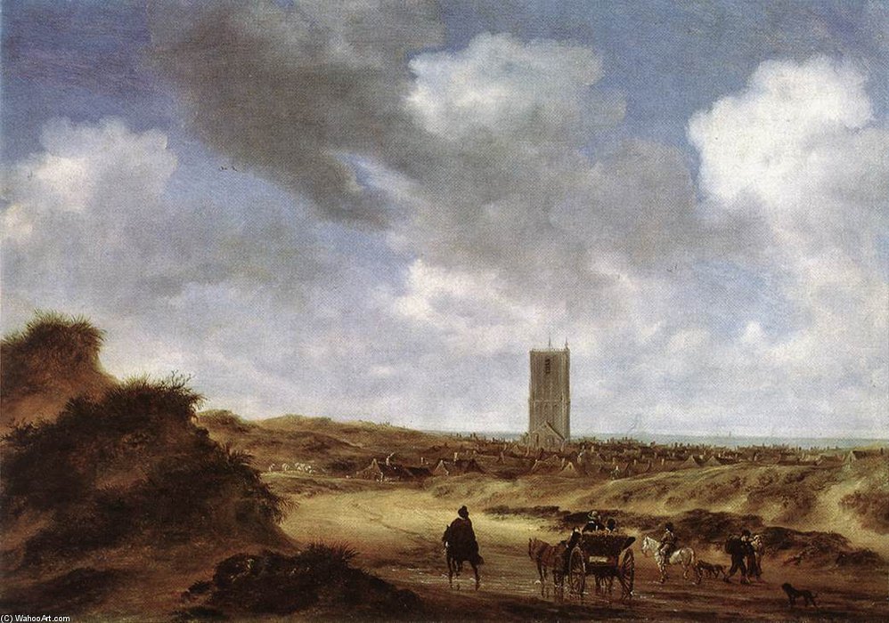 View Of Egmond Aan Zee — Jacob Salomonsz Ruysdael