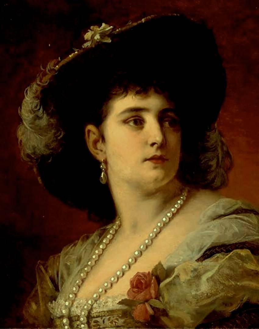 An Elegant Lady — Anton Ebert