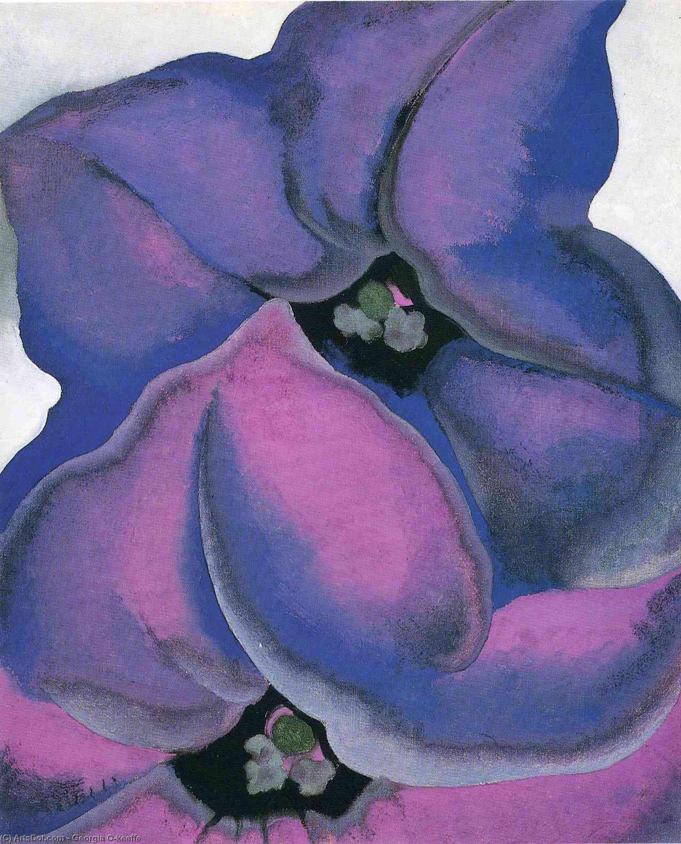Purple Petunias — Georgia O'keeffe