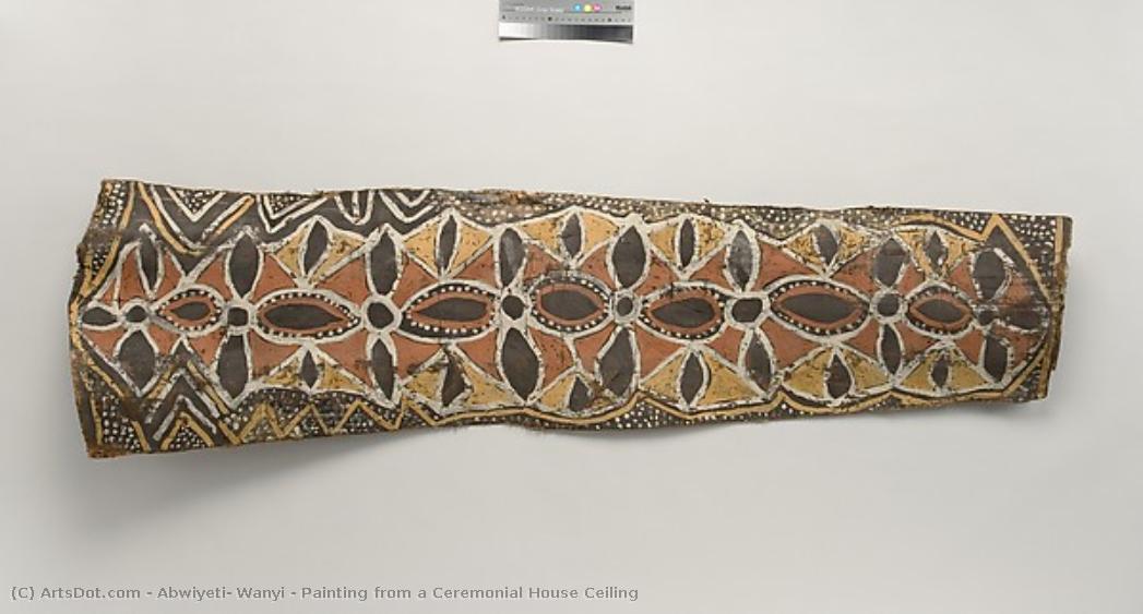 Painting From A Ceremonial House Ceiling — Abwiyeti, Wanyi
