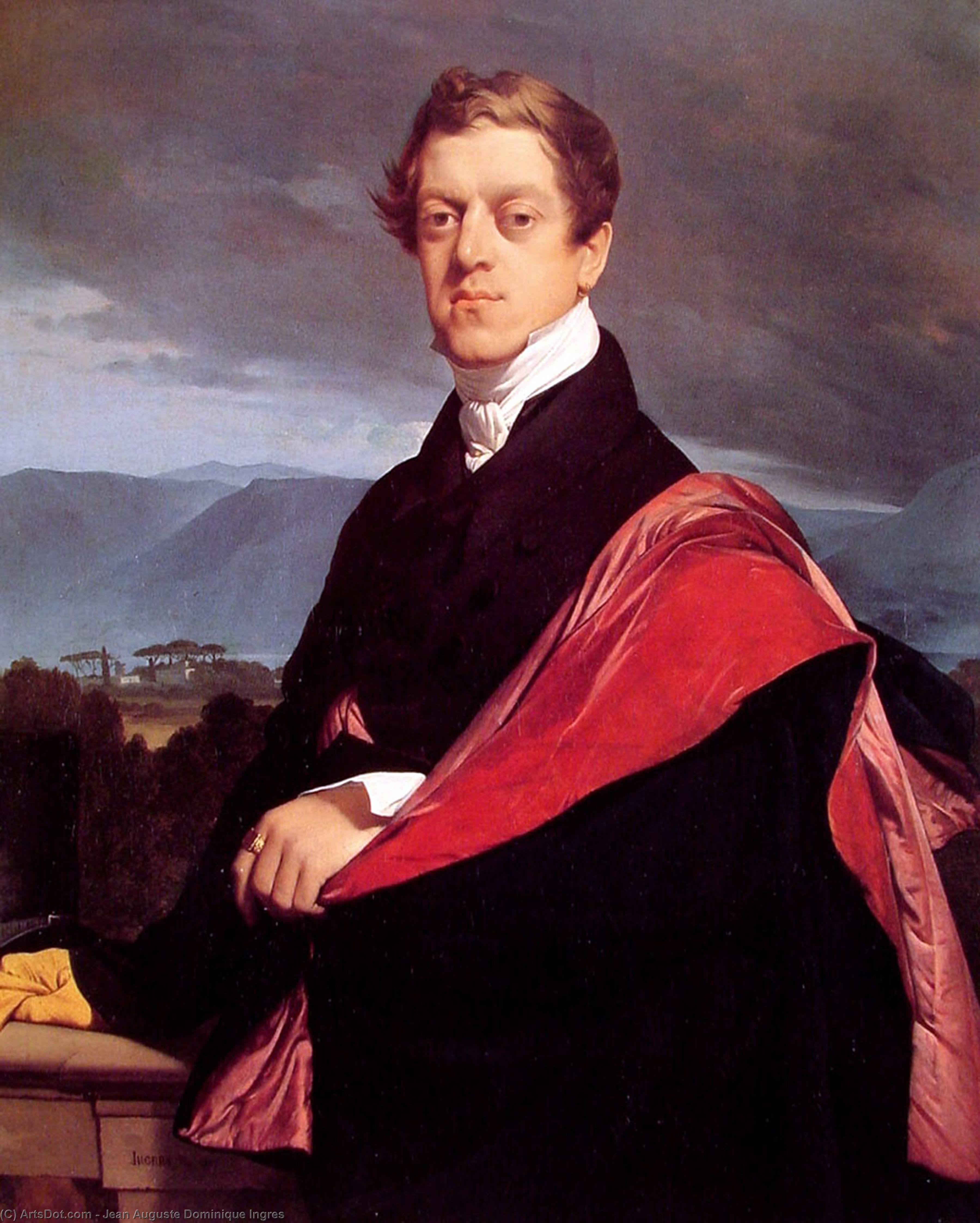 Count Nikolai Dmitrievich Gouriev — Jean-auguste-dominique Ingres
