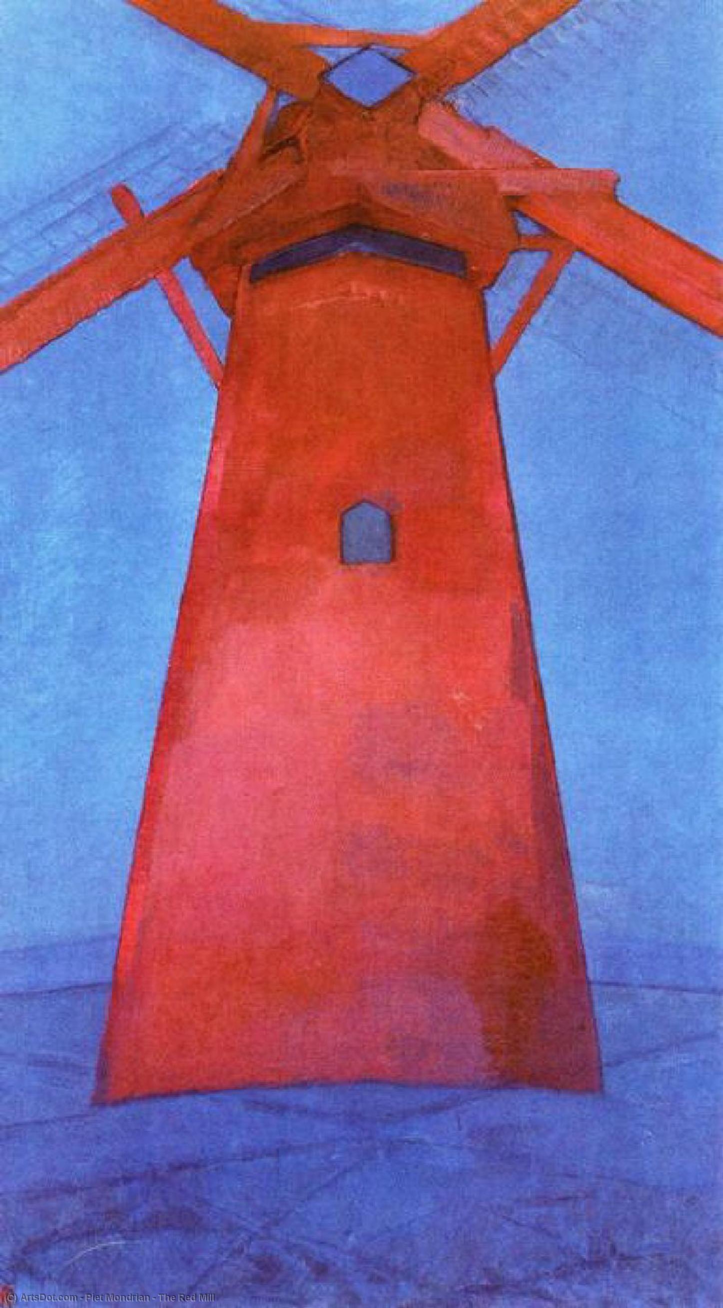 The Red Mill — Piet Mondrian