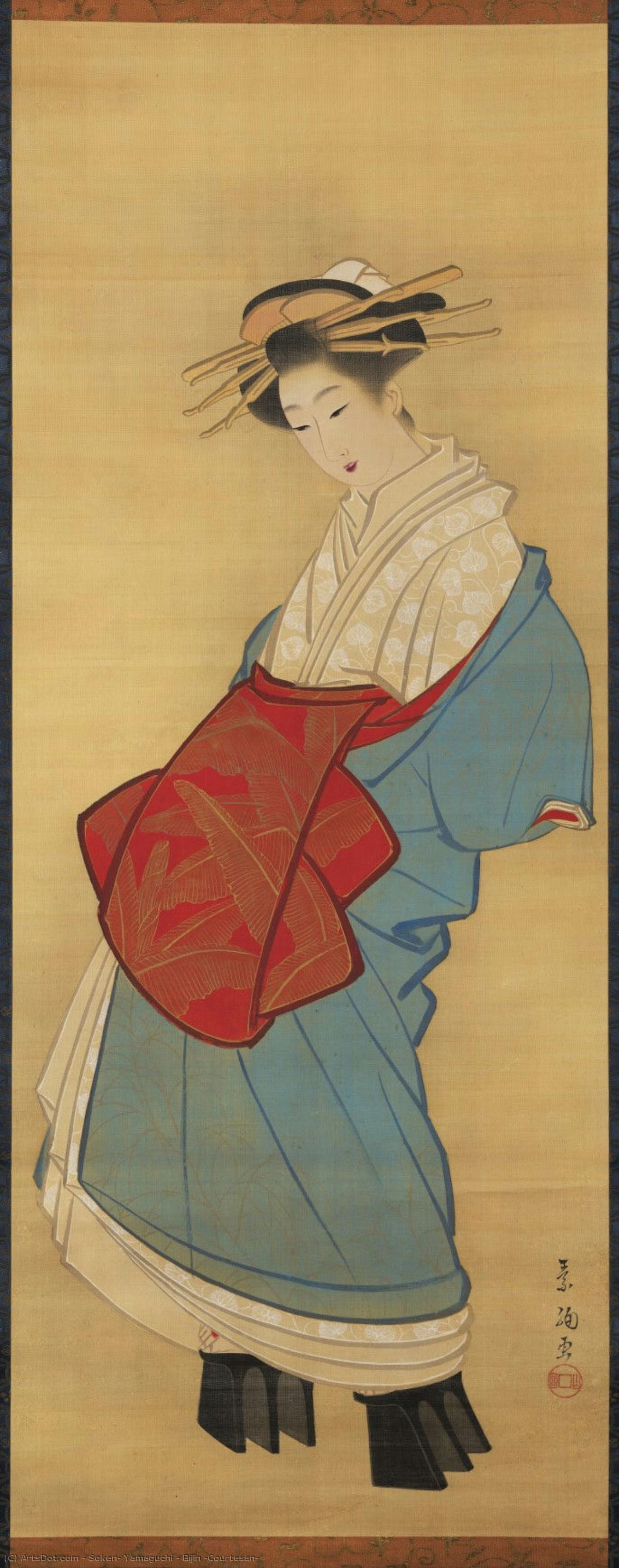 Bijin (courtesan) — Soken, Yamaguchi