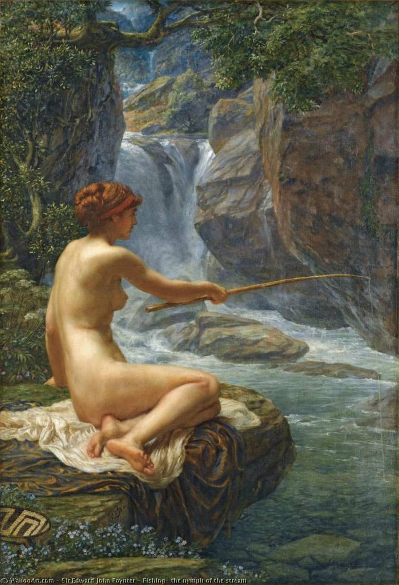 Pesca, La Ninfa Del Arroyo — Sir Edward John Poynter