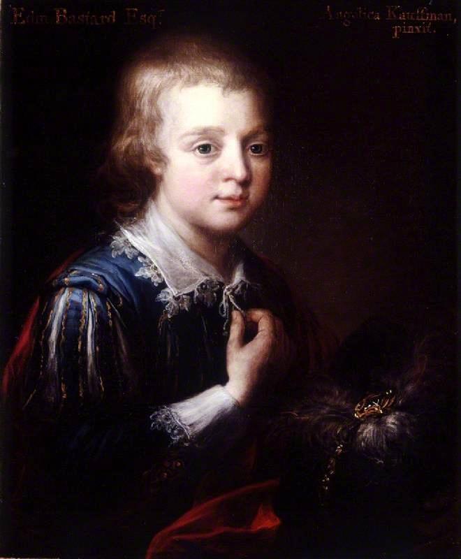 Edmund Bastard As A Boy — Angelica Kauffmann (maria Anna Angelika)