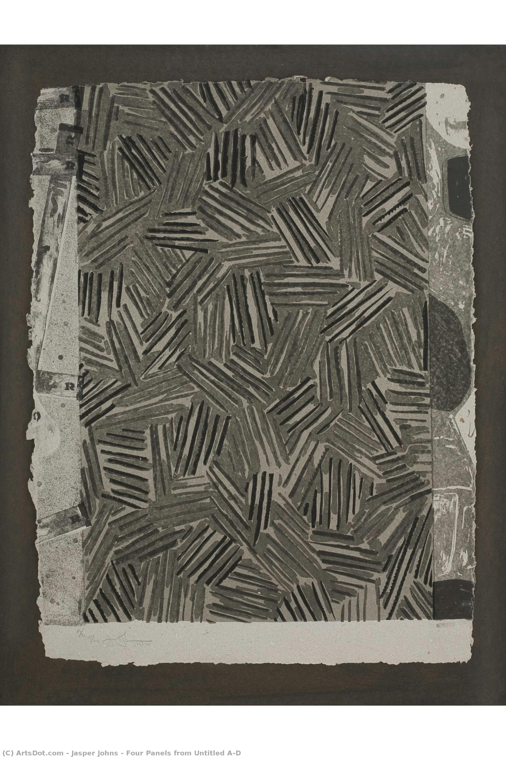 Four Panels From Untitled A/d — Джеймс Джонс