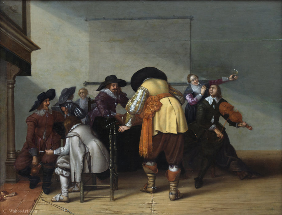 A Merry Company — Pieter Symonsz Potter