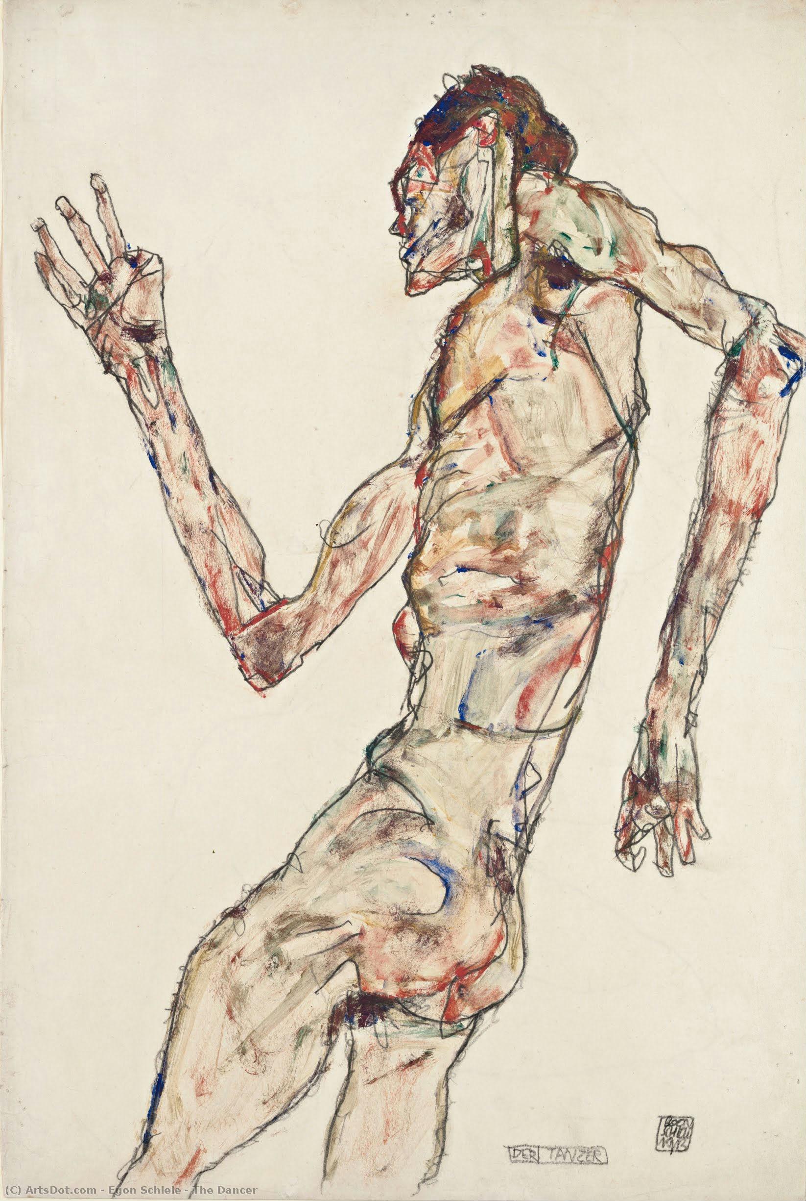 The Dancer — Егон Шиле