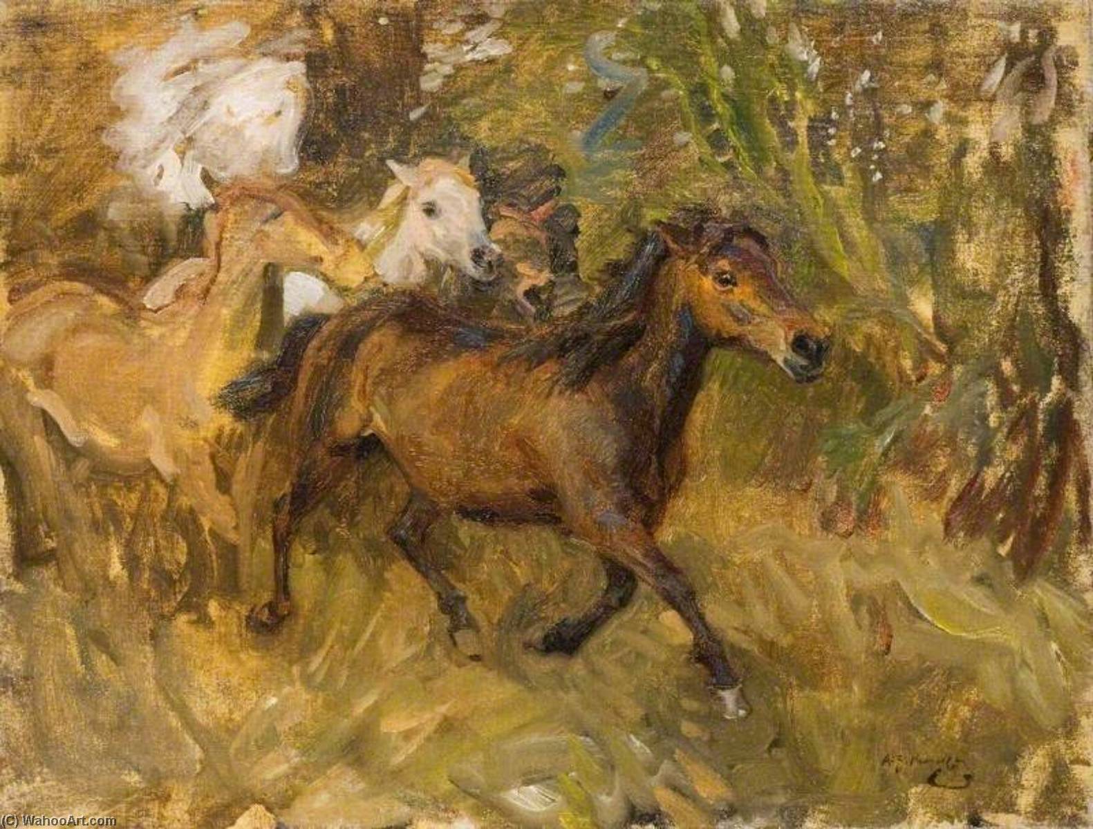 Die Furt Überqueren — Sir Alfred James Munnings