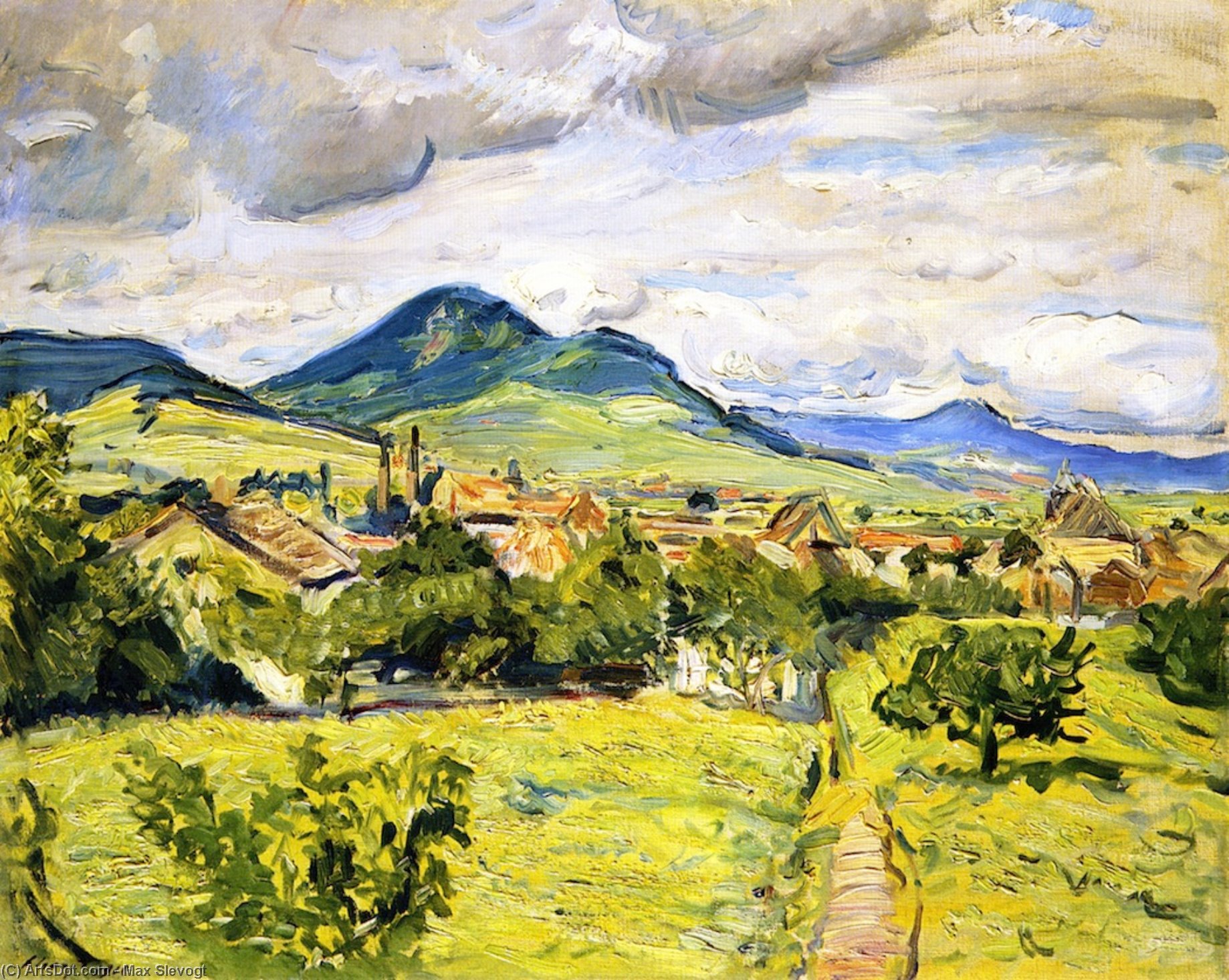 Spring In The Palatinate — マックス・スレーヴォグ