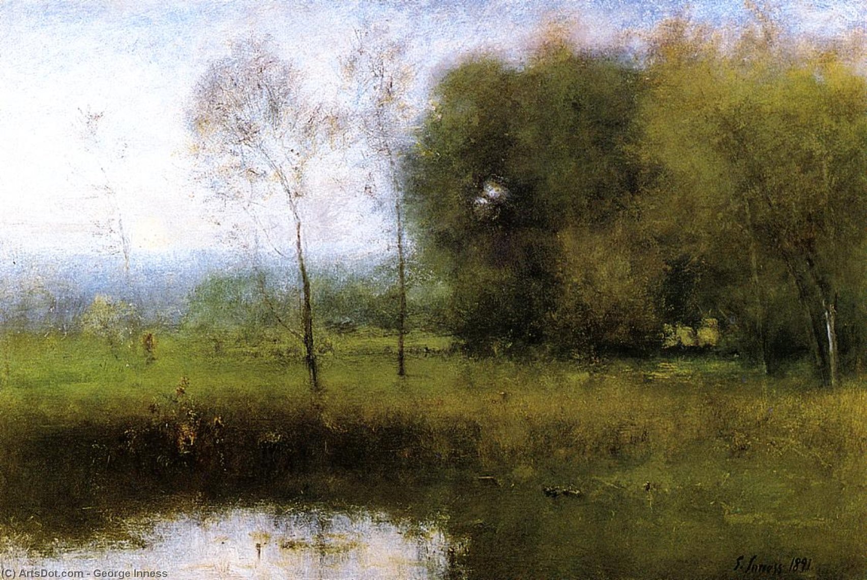 Summer, Montclair (also Known As New Jersey Landscape) — George Innes