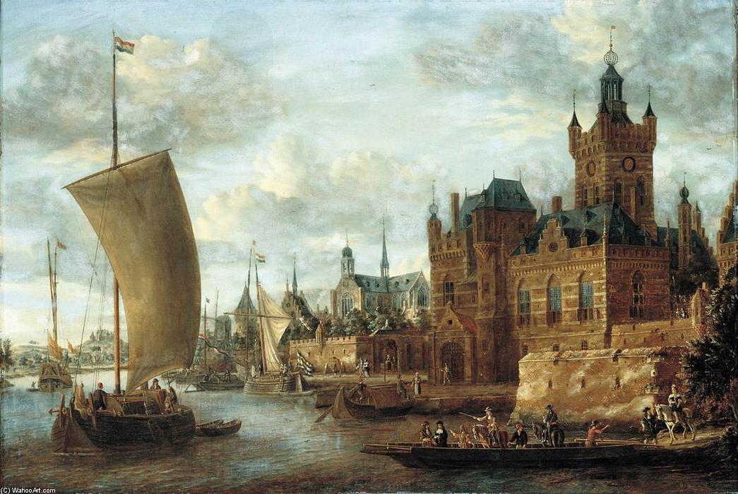 River Landscape — Jacobus Storck