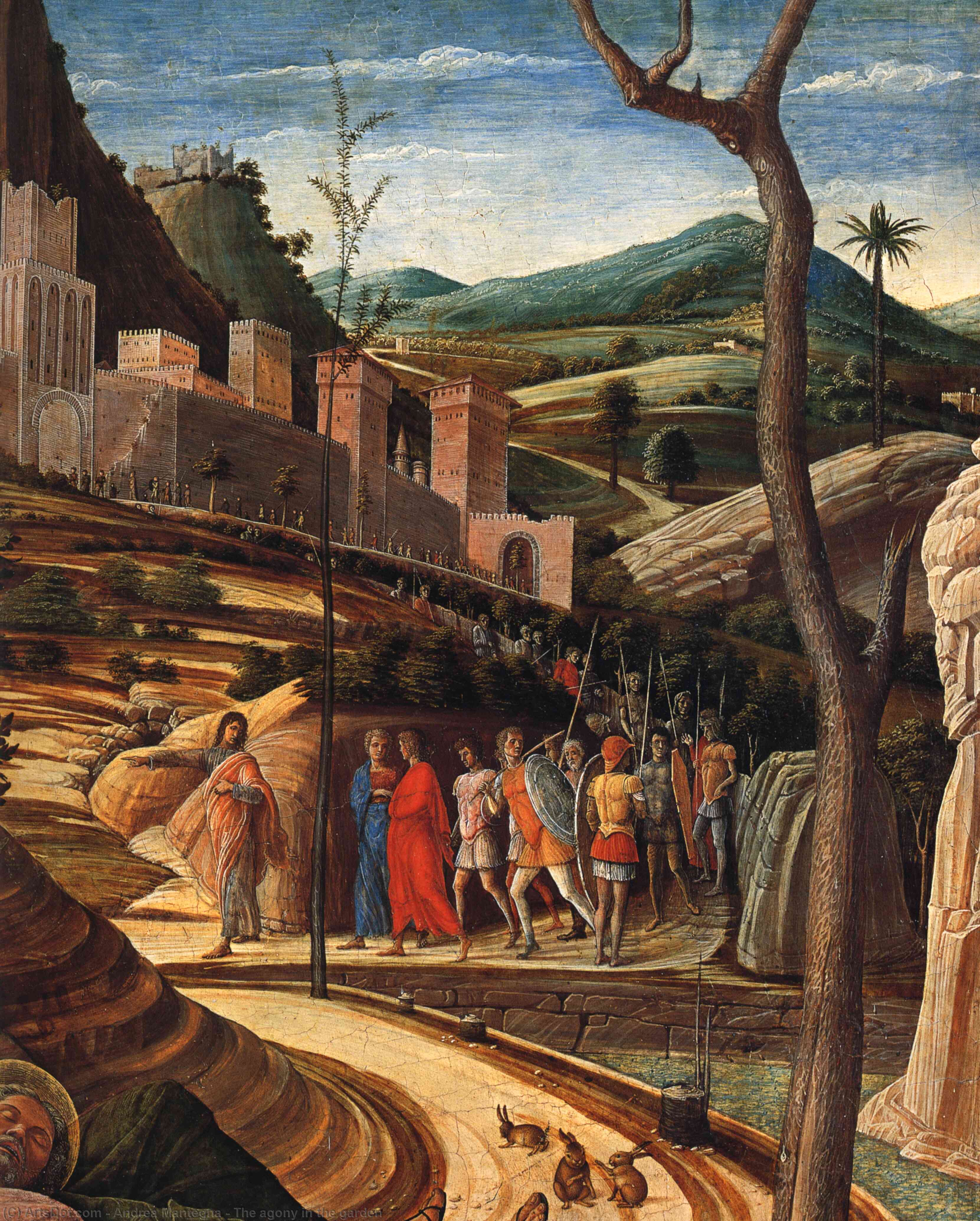 The Agony In The Garden — Andrea Mantegna