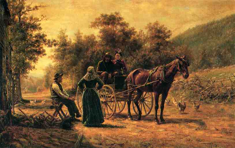 Return To The Farm — Edward Lamson Henry