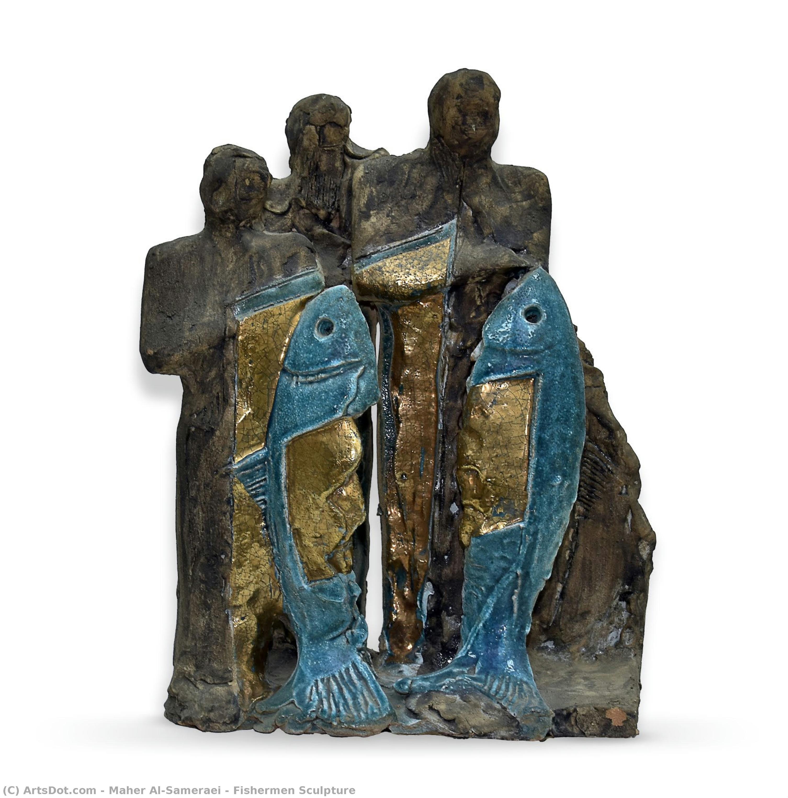 Fishermen Sculpture — Maher Al-sameraei
