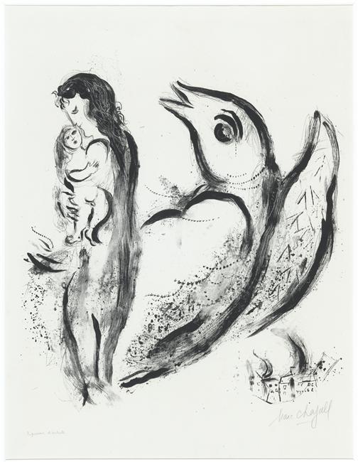 Mother And Child — マルク・シャガール