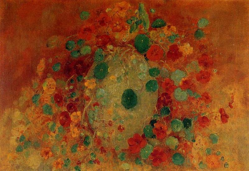Nasturtiums — オディロン・レドン
