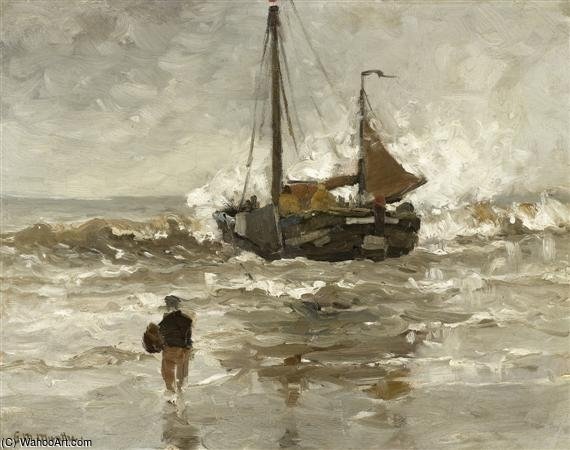 At The Sea Shore — Gerhard Arij Ludwig Morgenstje Munthe
