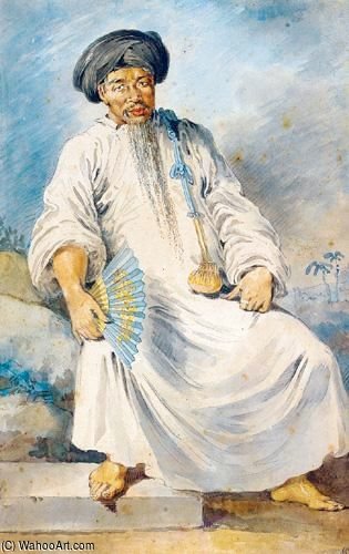 Portrait Of An Inferior Mandarin Of Tourane Bay — William Bill Alexander