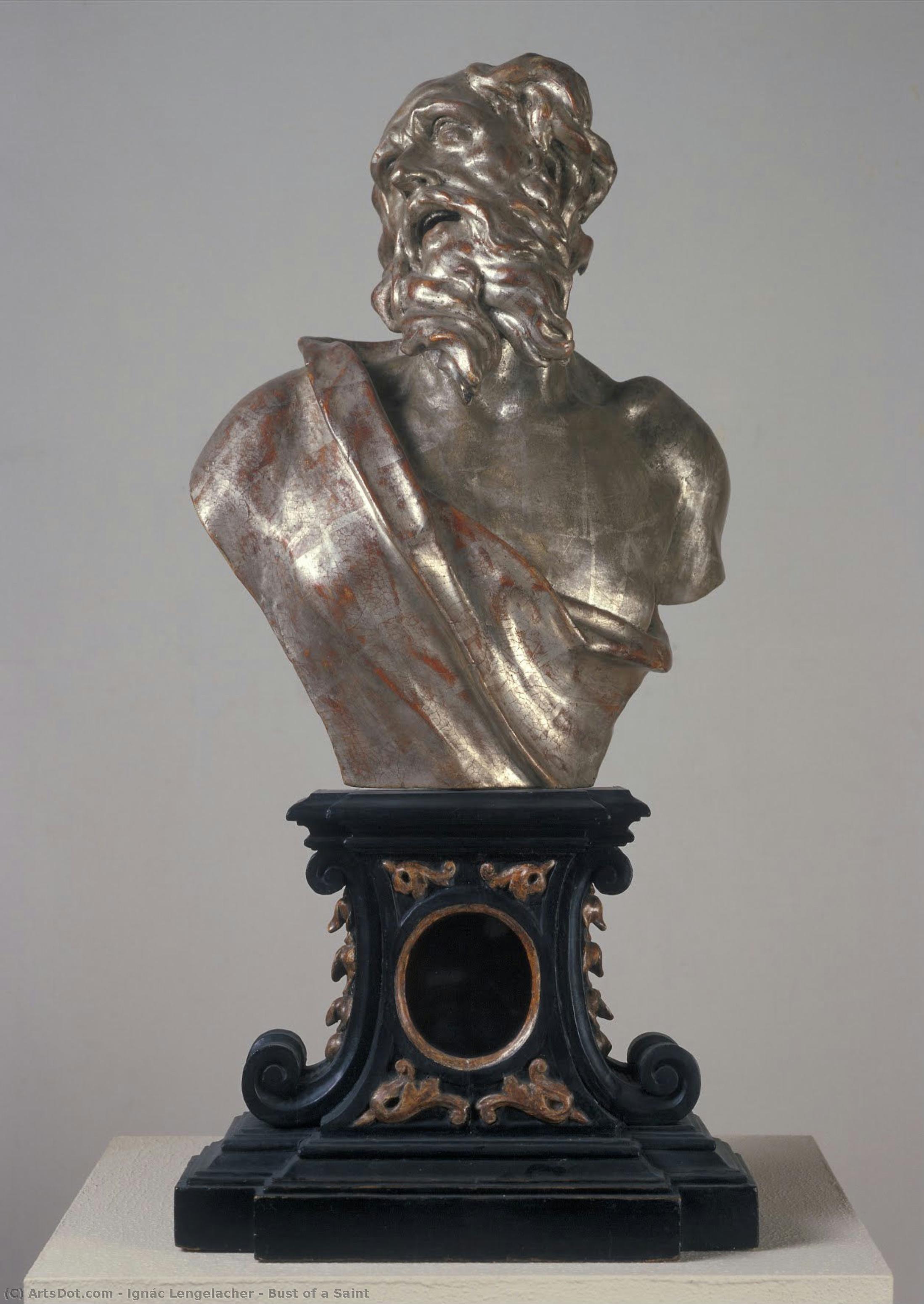Bust Of A Saint — Ignác Lengelacher