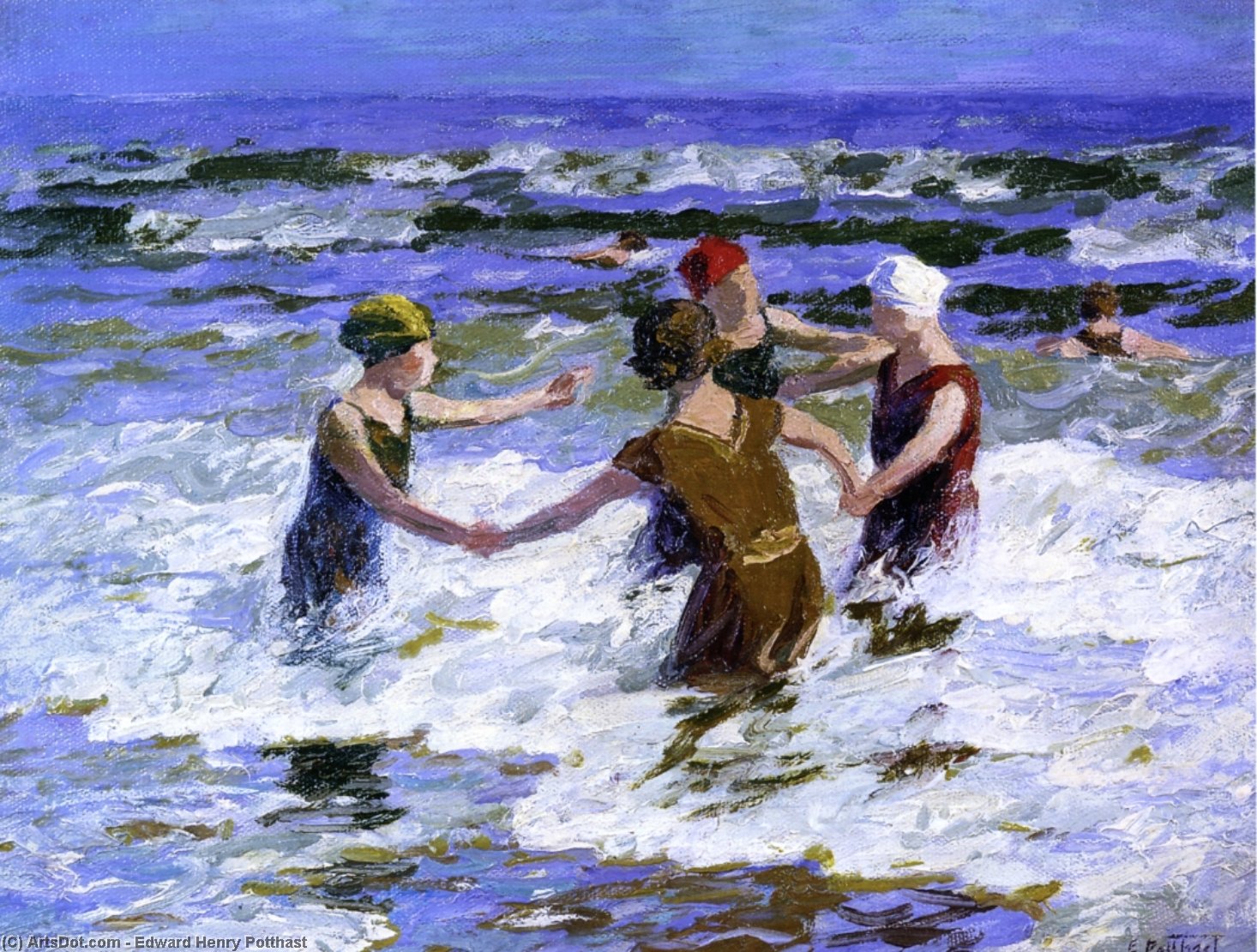 Beach Fun — Едвард Хенри Потаст