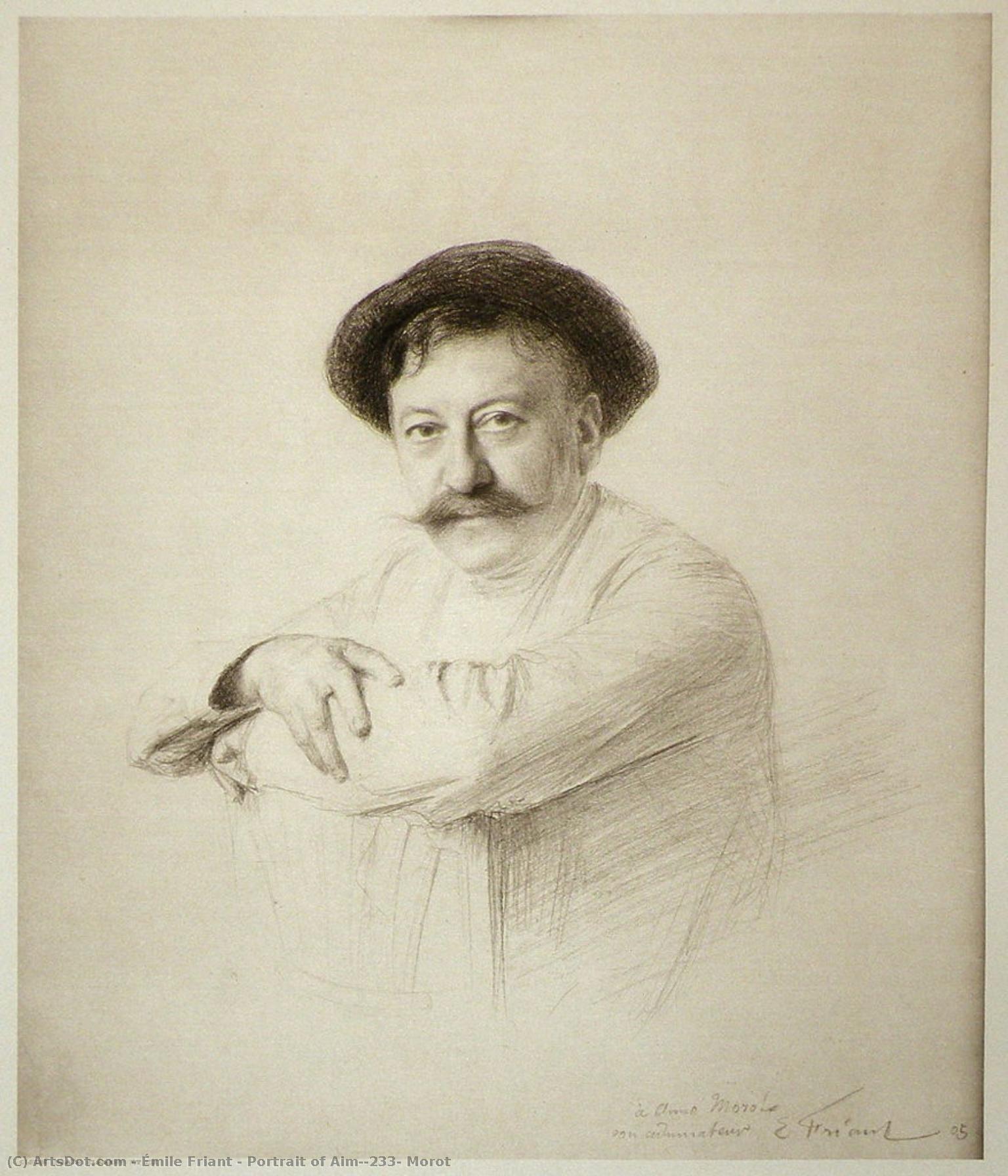 Portrait Of Aimé Morot — Émile Friant