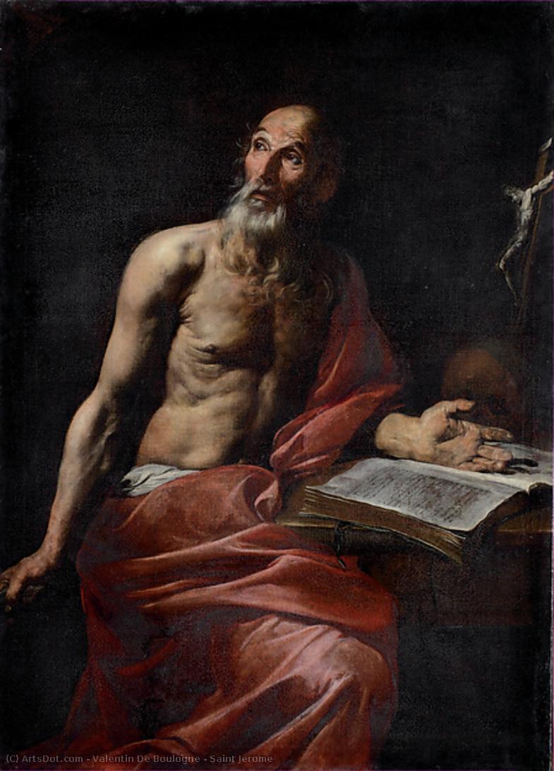 Saint Jerome — Valentin De Boulogne