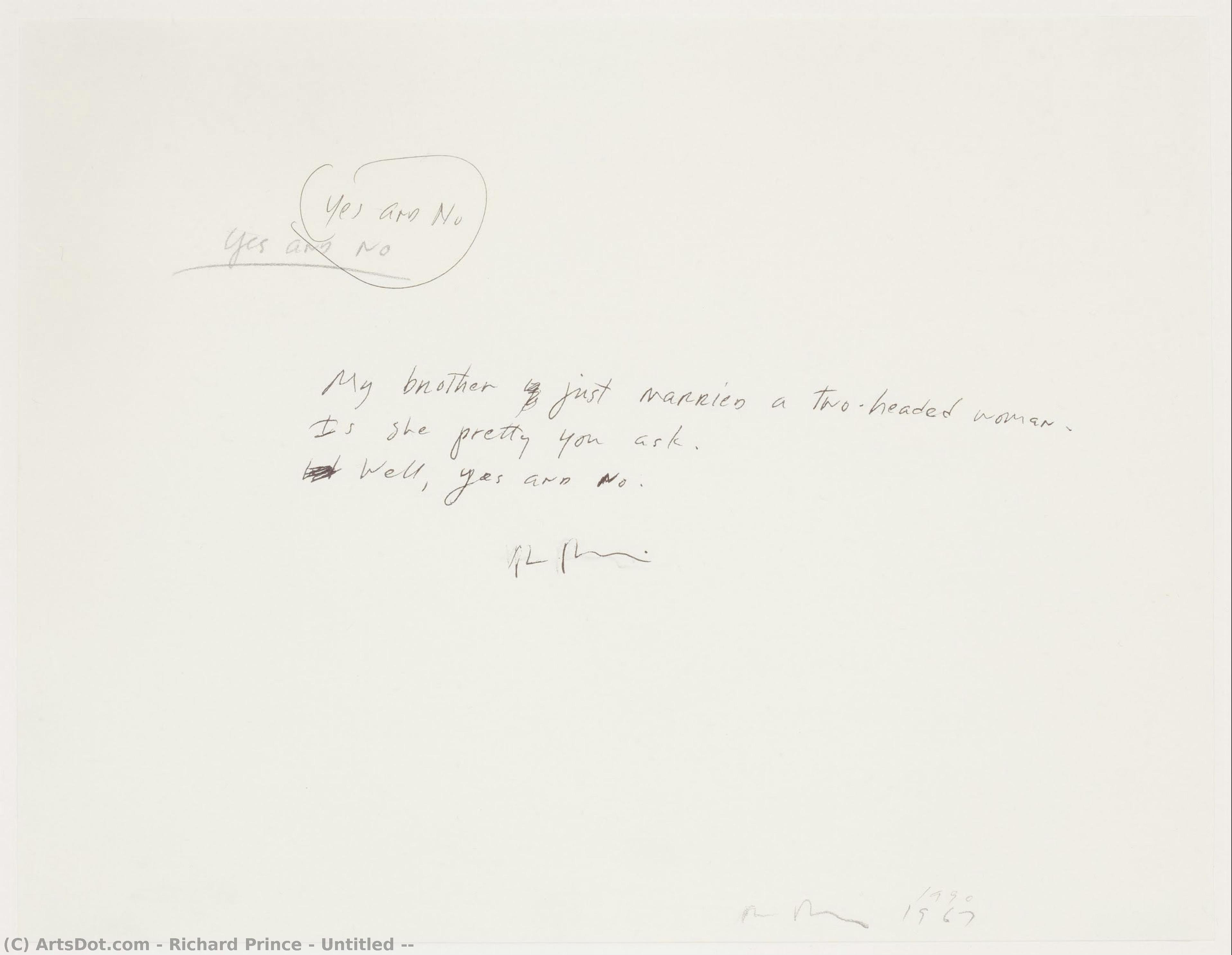 Untitled ( — Richard Prince