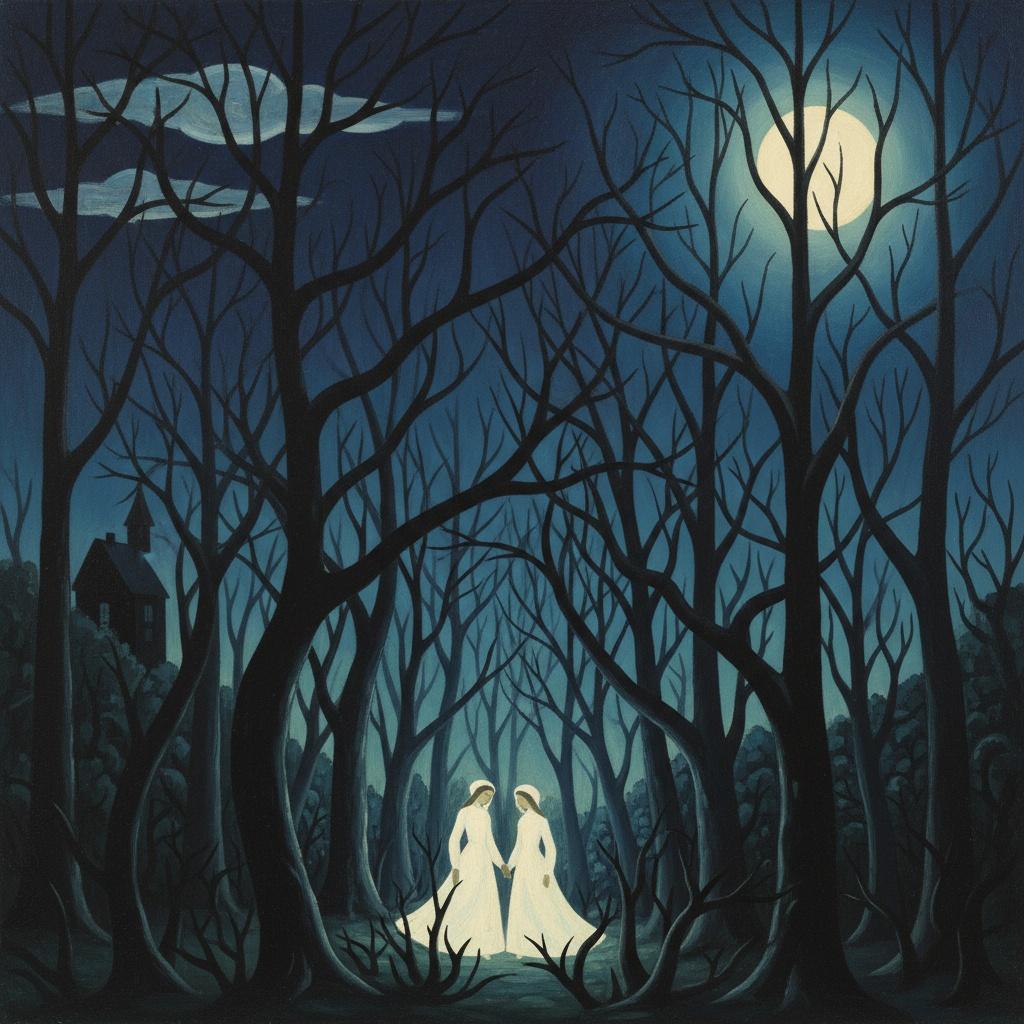 Nocturnal Reverie In The Lunar Labyrinth: A Singular Vision — Marc Duvallier