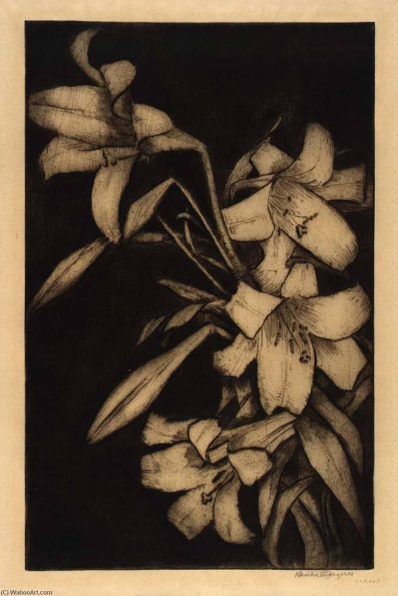Easter, Or Madonna, Lilies — Bertha Evelyn Jaques