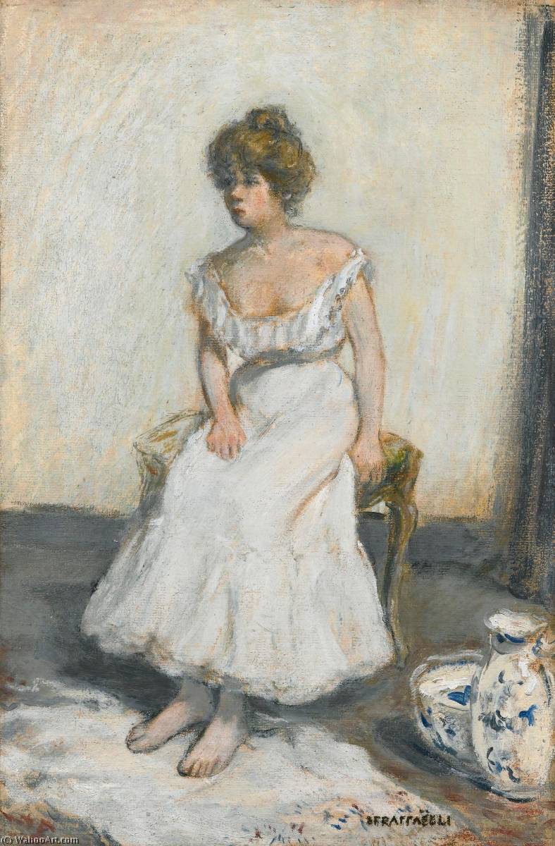 Femme À Sa Toilette — Jean-françois Raffaelli