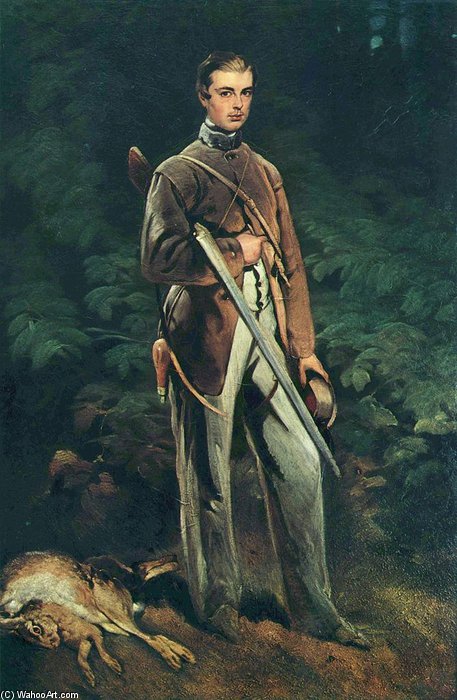 Porträt Des Freiherrn Maximilian Von Fabrice — Ferdinand Von Rayski
