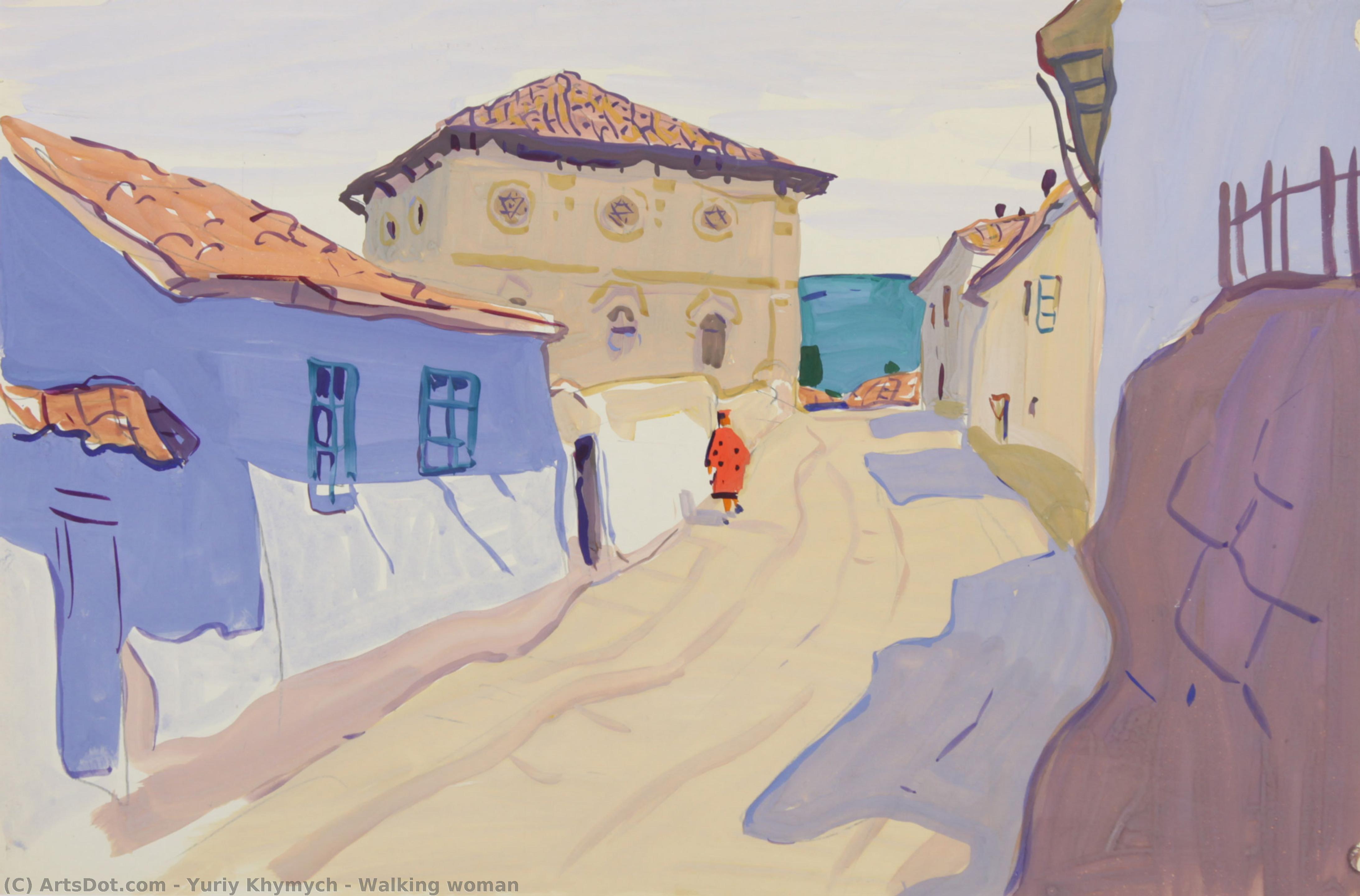 Walking Woman — Yuri Ivanovych Khymych
