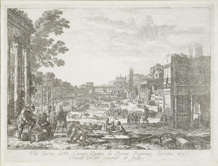 Campo Vaccino (forum Romanum) — Claude Lorrain (claude Gellée)