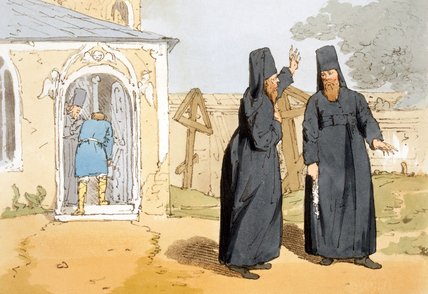 Monks, C.1804 — John Augustus Atkinson