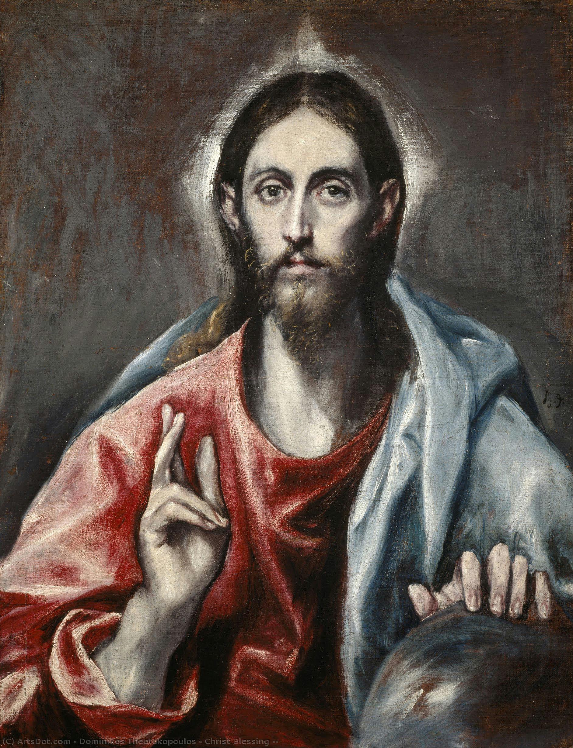 Christ Blessing ( — Эль Греко