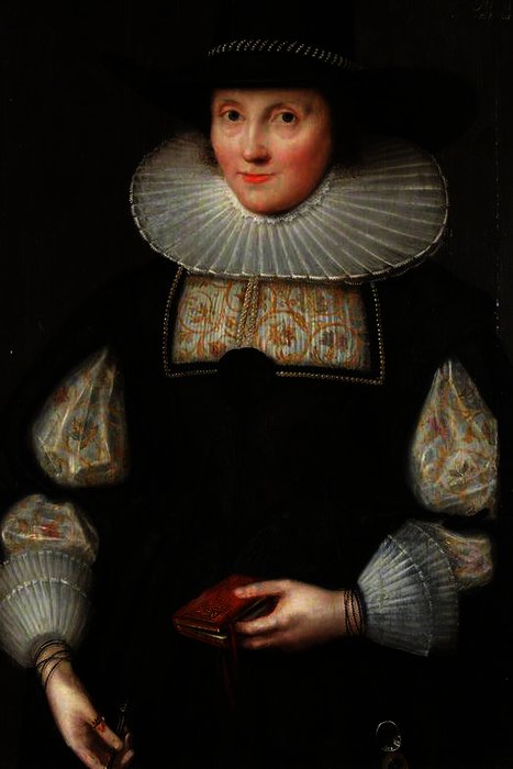 Portrait Of An Unknown Woman, Aged - (41) — Marcus The Younger Gheeraerts