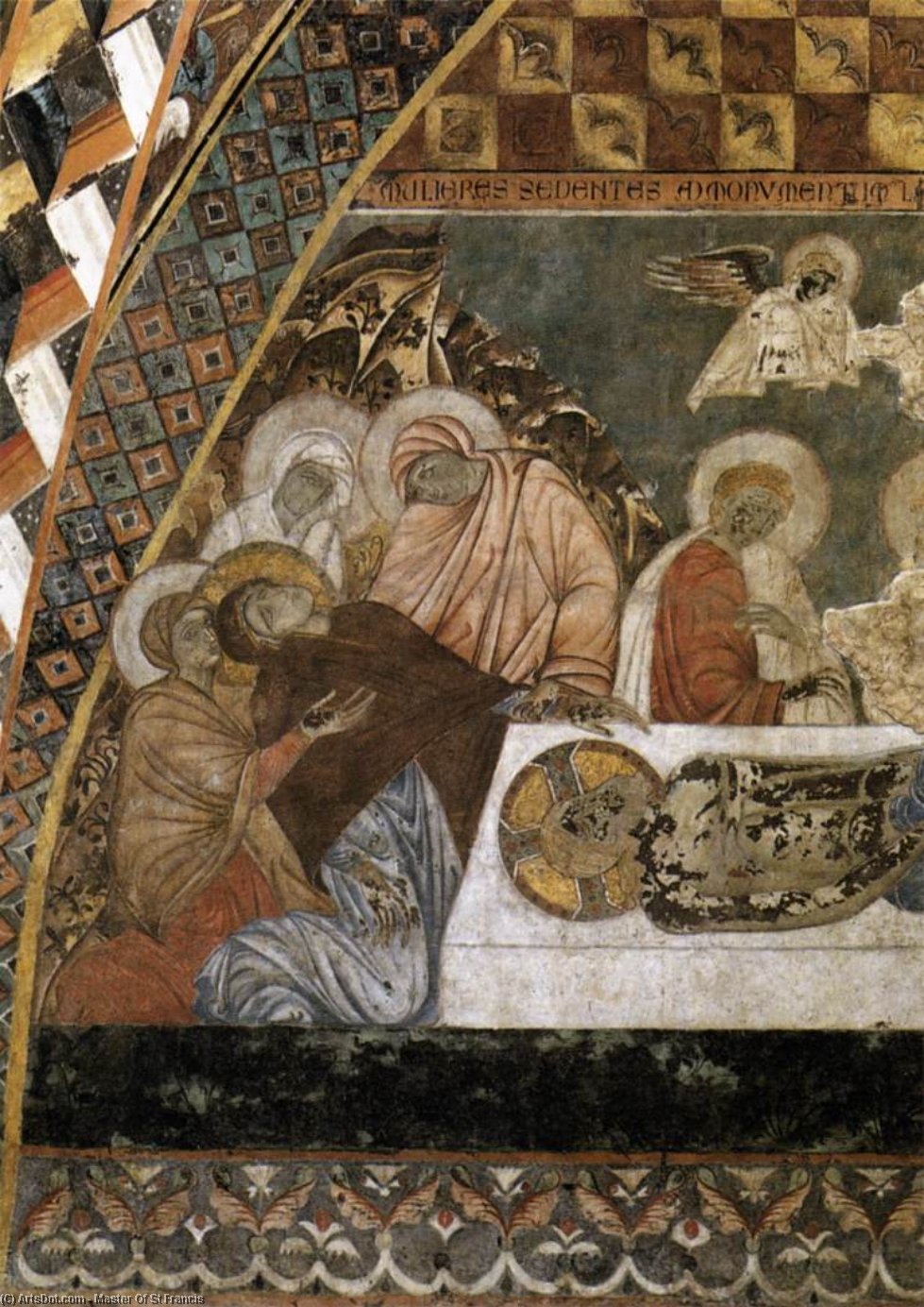 Scenes From The Passion Of Christ: Lamentation Over The Dead Christ — Master Of St Francis