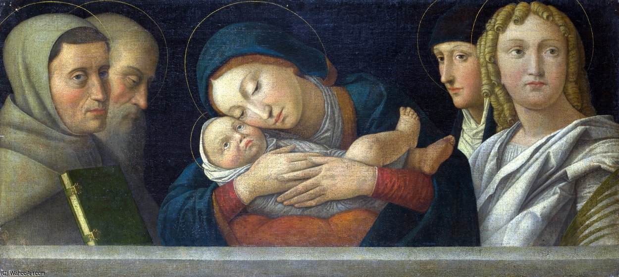 The Virgin And Child With Four Saints — Francesco Bonsignori