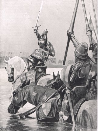 Edward Iii Crossing — Richard Caton Woodville