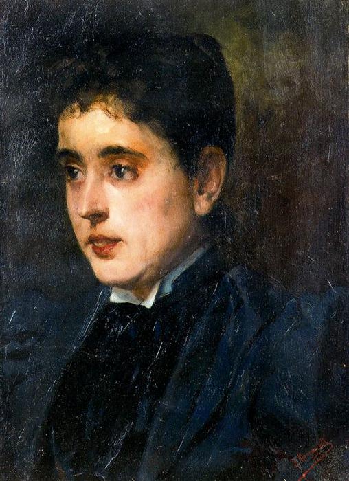 Retrato De Doña Elisa Ruiz Ortiz — José Mongrell Torrent