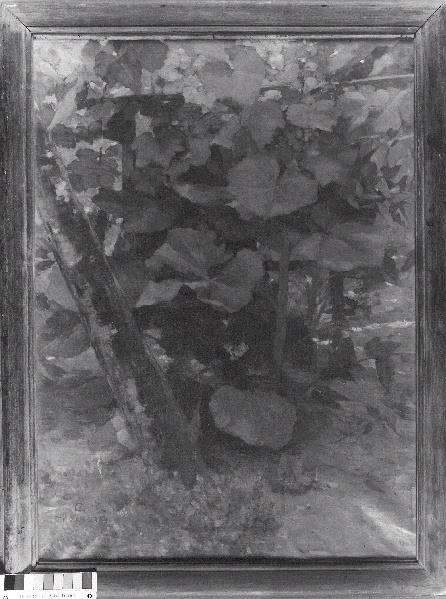 Roses Trémières — Jean Charles Cazin
