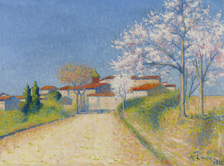 The Road Entering To Cailhau, (1922) — Achille Laugé