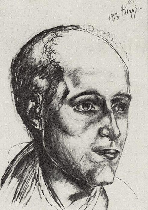 Portrait Of The Poet — Kuzma Petrov-vodkin
