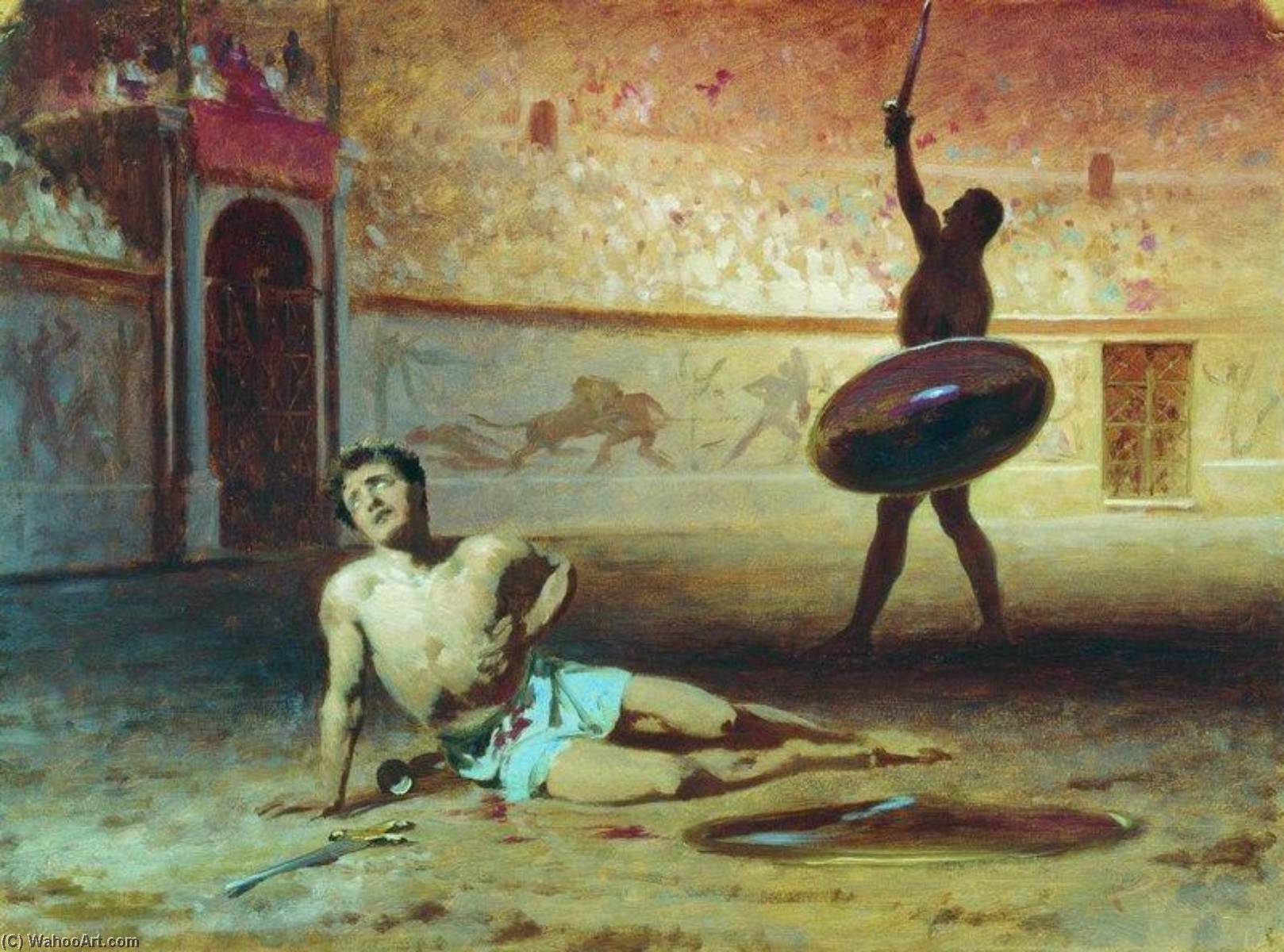 The Dying Gladiator — Fedor Bronnikov