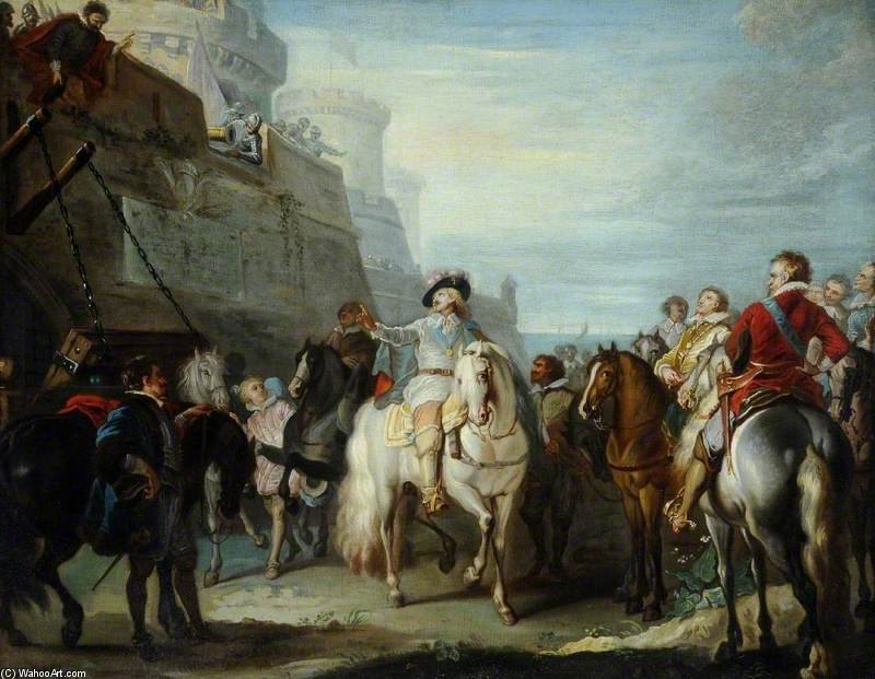 King Charles I At The Gates Of Hull — Joseph Parrocel