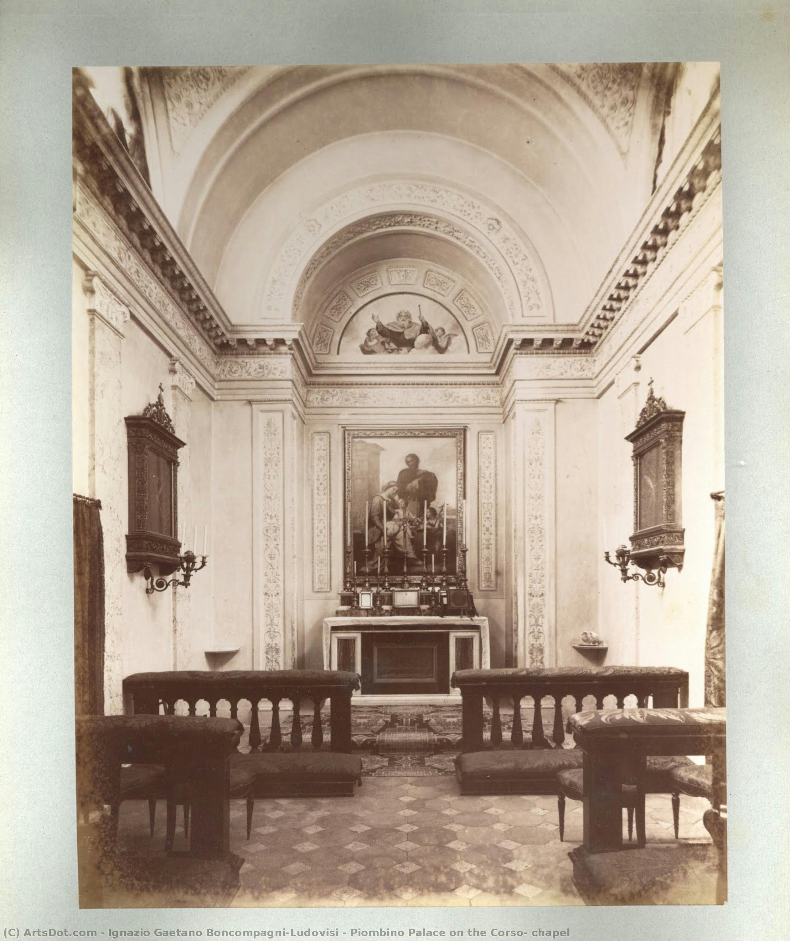 Piombino Palace On The Corso: Chapel — Ignazio Gaetano Boncompagni-ludovisi