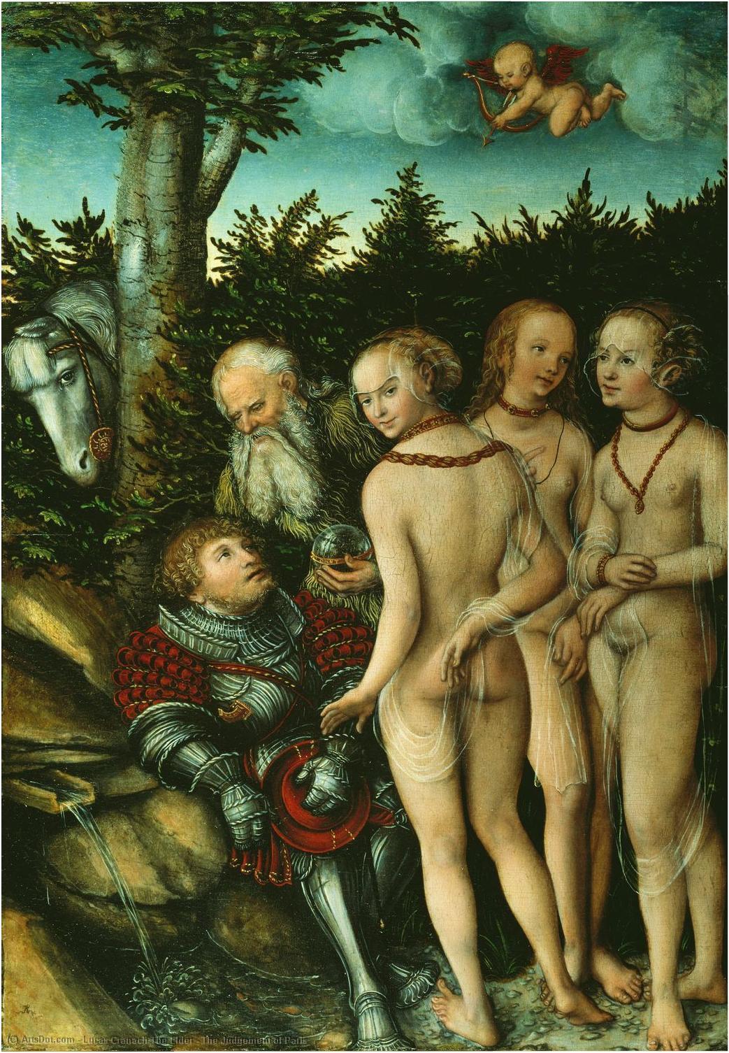 The Judgement Of Paris — Lucas Cranach The Elder