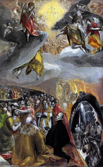 La Veneración De La Nombre De Jesús — El Greco